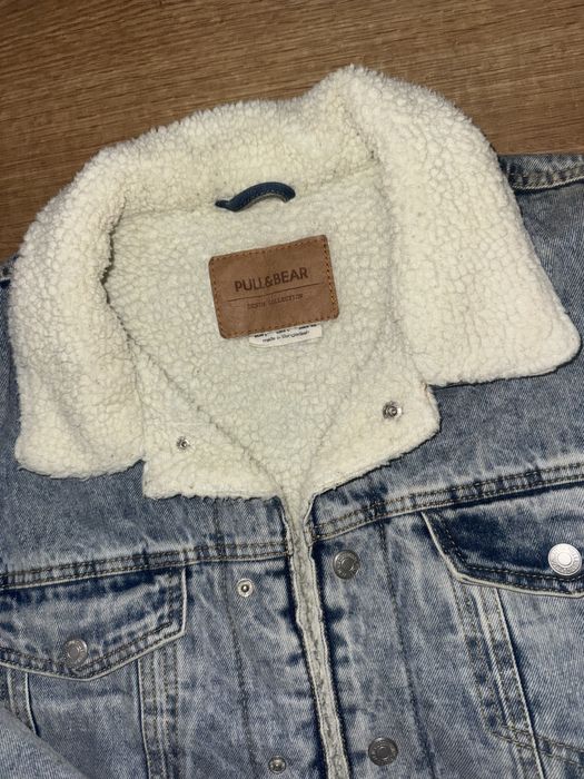 Джинсовка чоловіча тепла Ostin , Pull bear / джинсова куртка