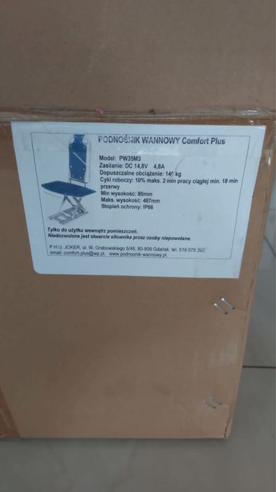 COMFORT PLUS  używany podnośnik
