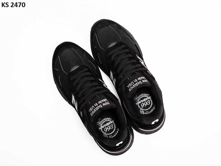 Кросівки New Balance 993 Black. Арт: KS 2470