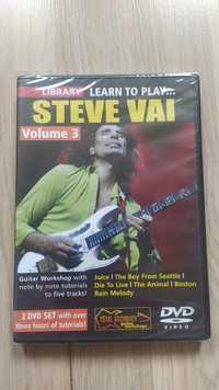 DVD Steve Vai volume 3 szkoła gry na gitarze