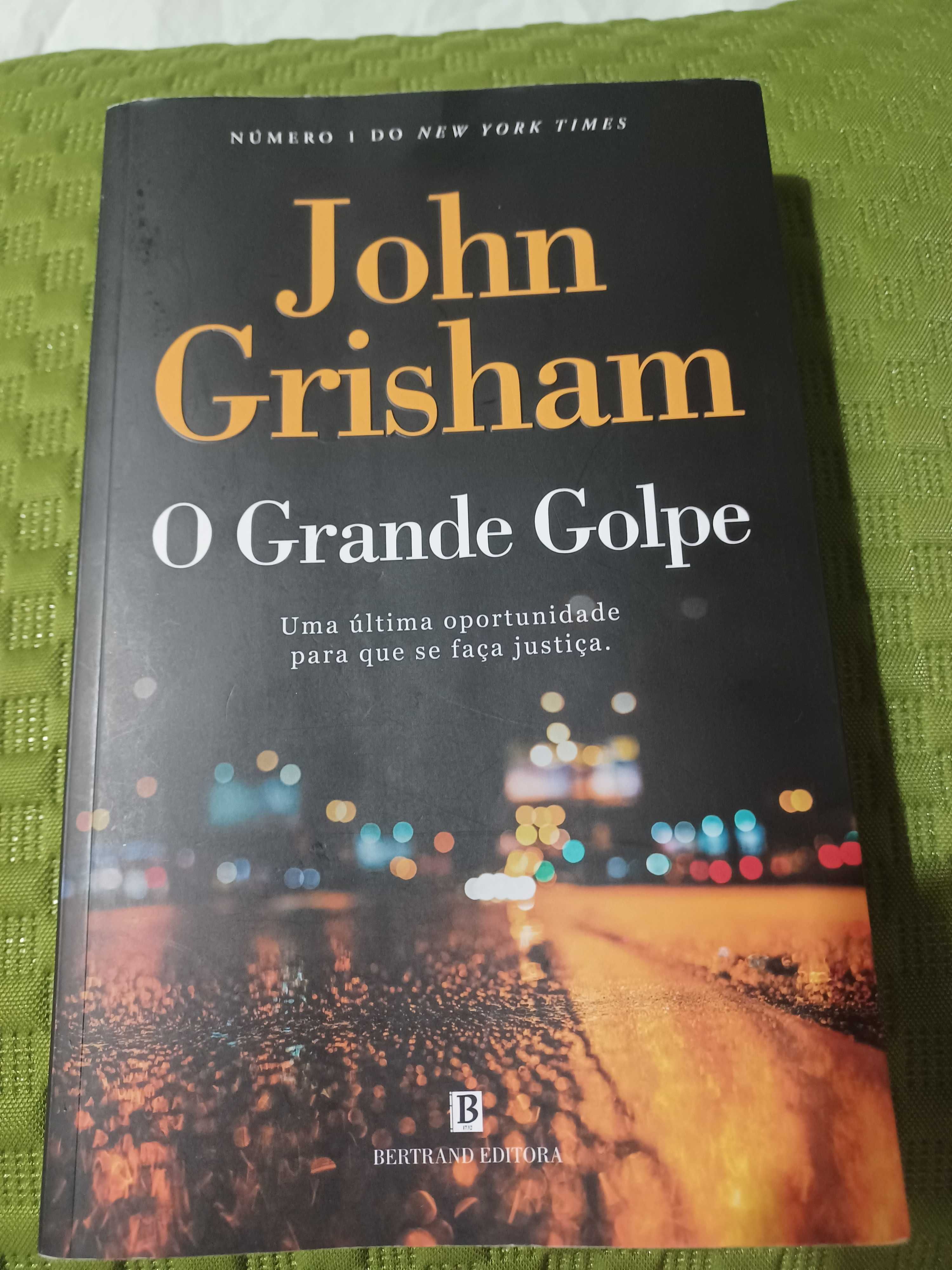 Livro O Grande Golpe de John Grisham