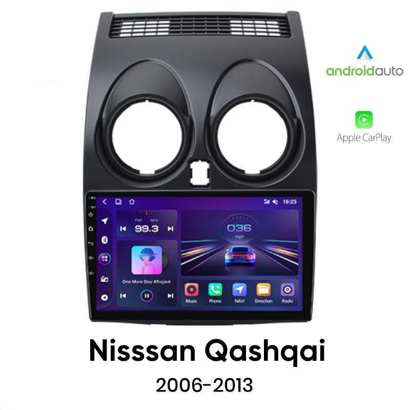 Radio Android do Nissan Qashqai I J10 / 4+64 GB Carplay Android Auto
