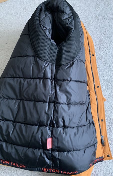 «TOM TAILOR” зимова чоловіча куртка 100%