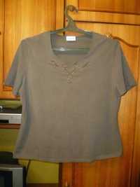 Женская футболка Вasler с вышивкой коттоновая р.22 большой размер