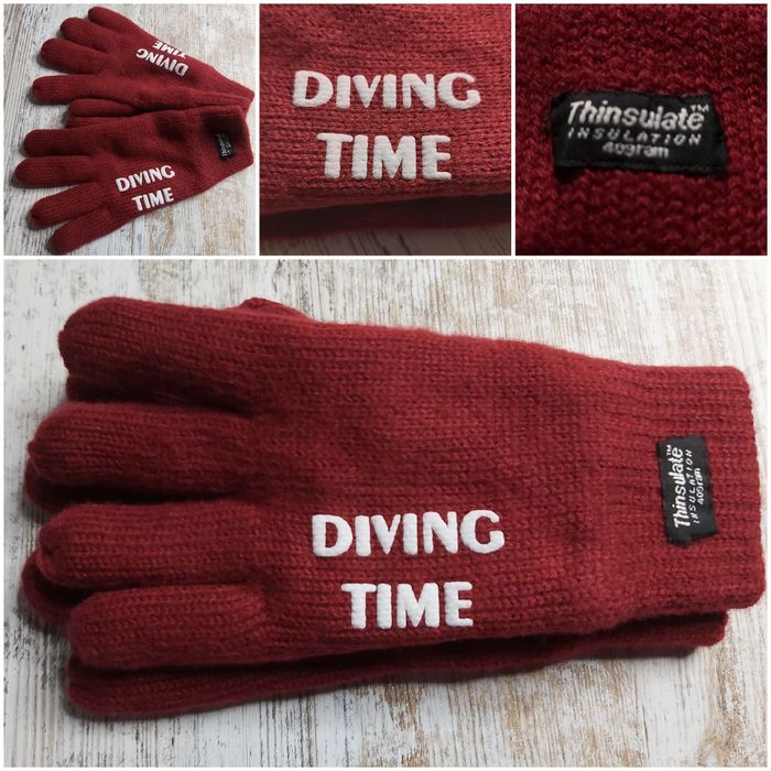 Rękawiczki Thinsulate brązowe rozm 7-10