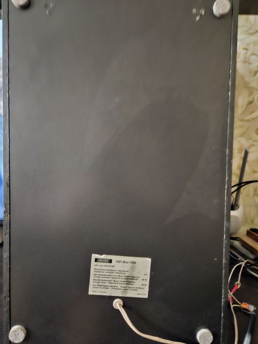 Аудифильские Hi Fi колонки  Grundig Hi Fi box 1000