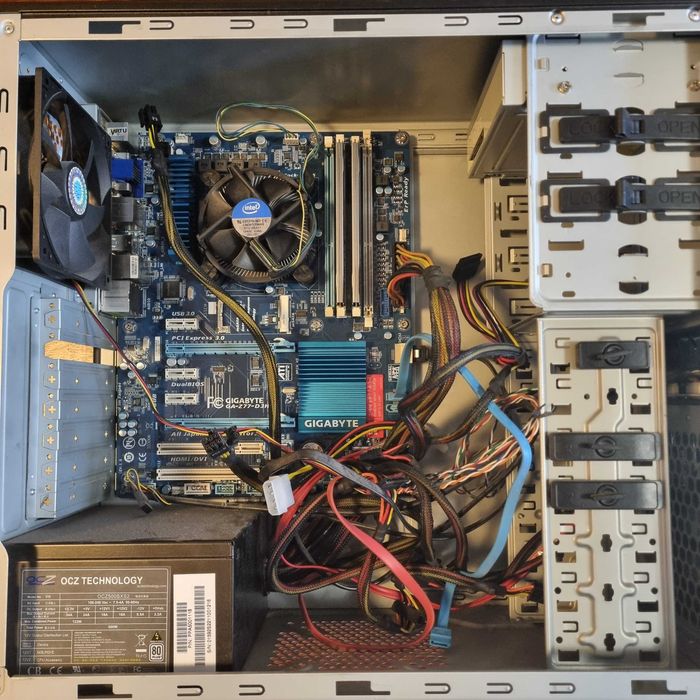 Płyta główna Gigabyte GA-Z77-D3H + procesor - 2 sztuki
