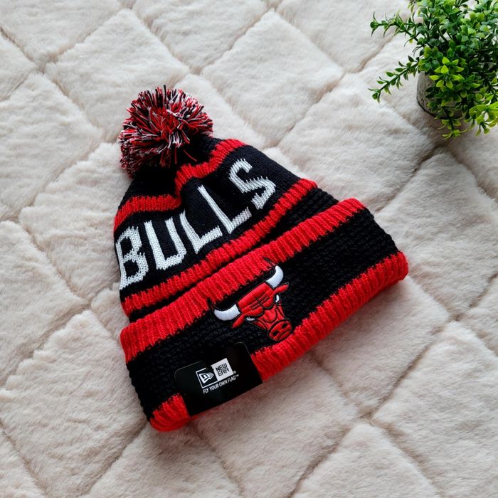 Czapka zimowa beanie unisex Chicago Bulls NBA New Era