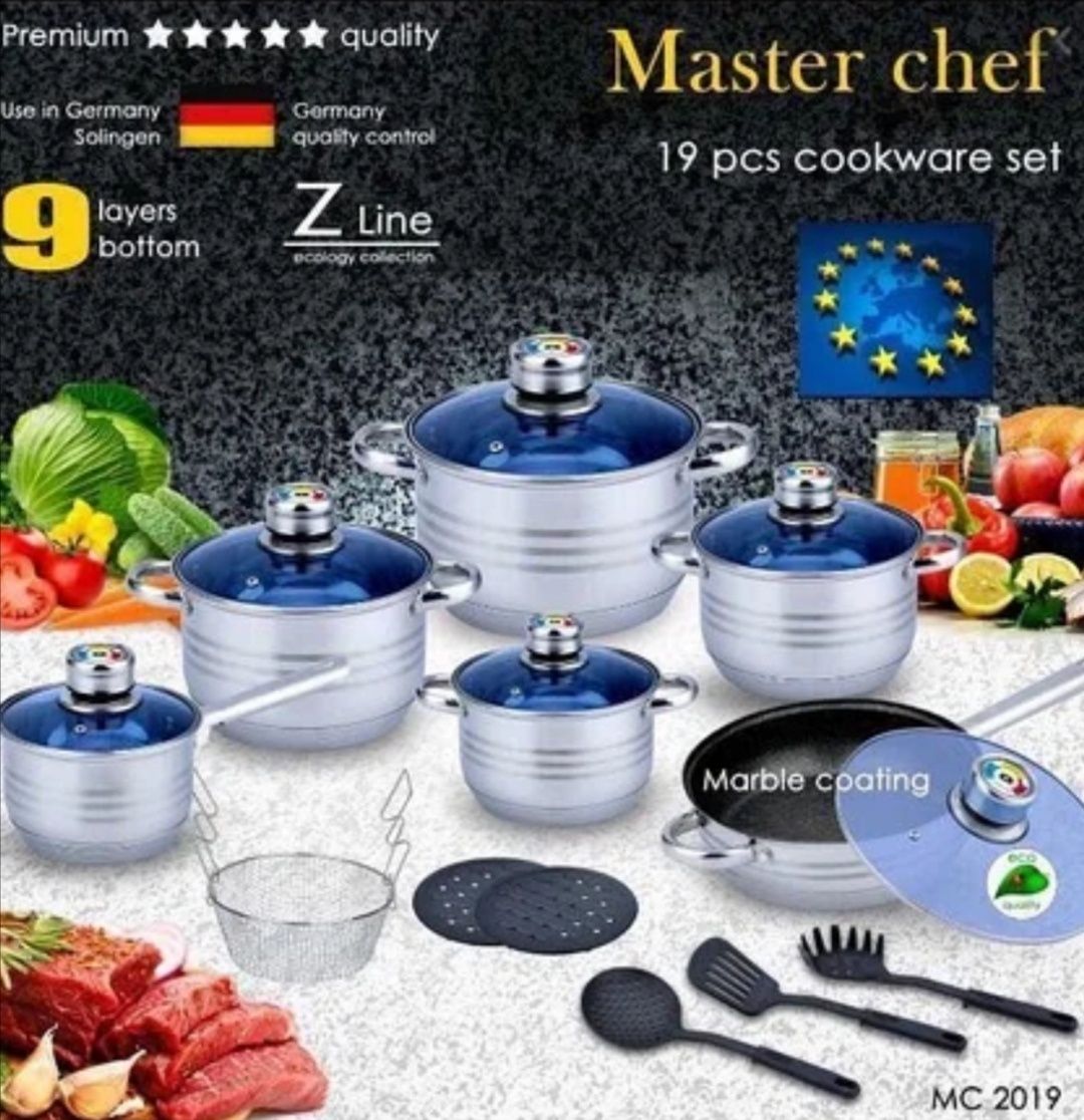 Набор посуды Master chef 19 предметов.