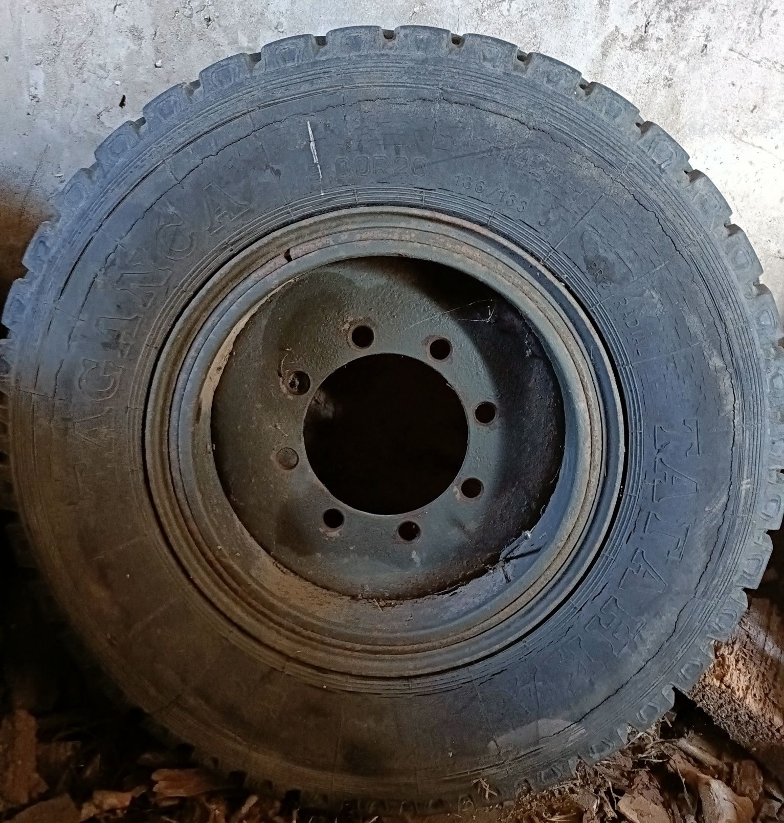 Koło do przyczepy D50 D55 HL HW 8 szpilek