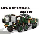 Конструктор Грузовик Бундесвера LKW Kat 1 Mil GL 8×8