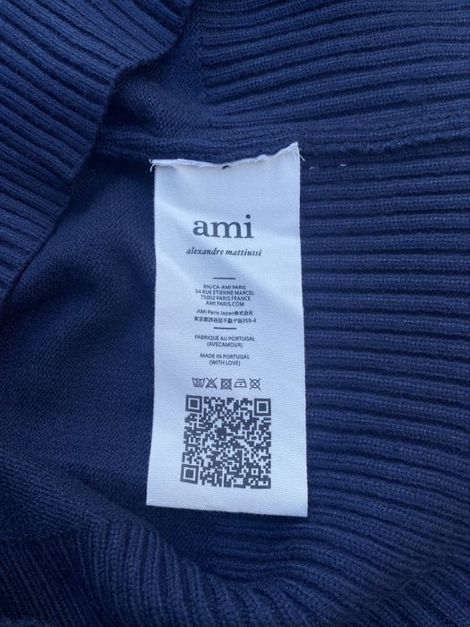 Sweat Ami Paris azul escura