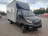 Iveco Daily 3,0d 35C18 kontener winda 8 palet na poduszkach  2019r