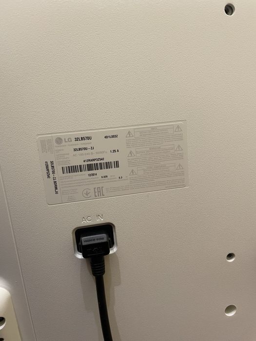 Телевізор LG 32 дюйма Smart TV LG32LB570U-ZJ