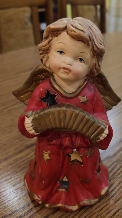 Figurka aniołek na tealighty