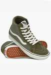Buty Sneakersy Vans Comfycush, wysokie, r. 36.5, khaki, ciemnozielony.