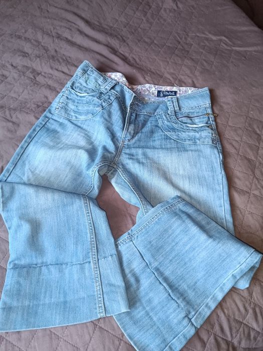 Spodnie damskie dzwony