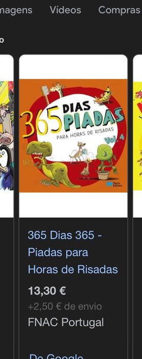 Livro 365 dias/365 piadas. Não usado