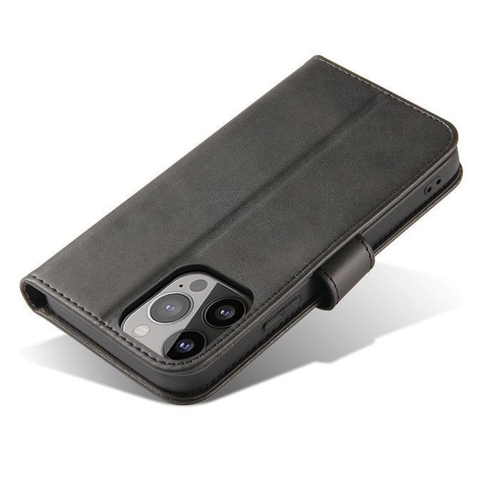 Etui z klapką i portfelem Magnet Case do Xiaomi Redmi 12 - czarne