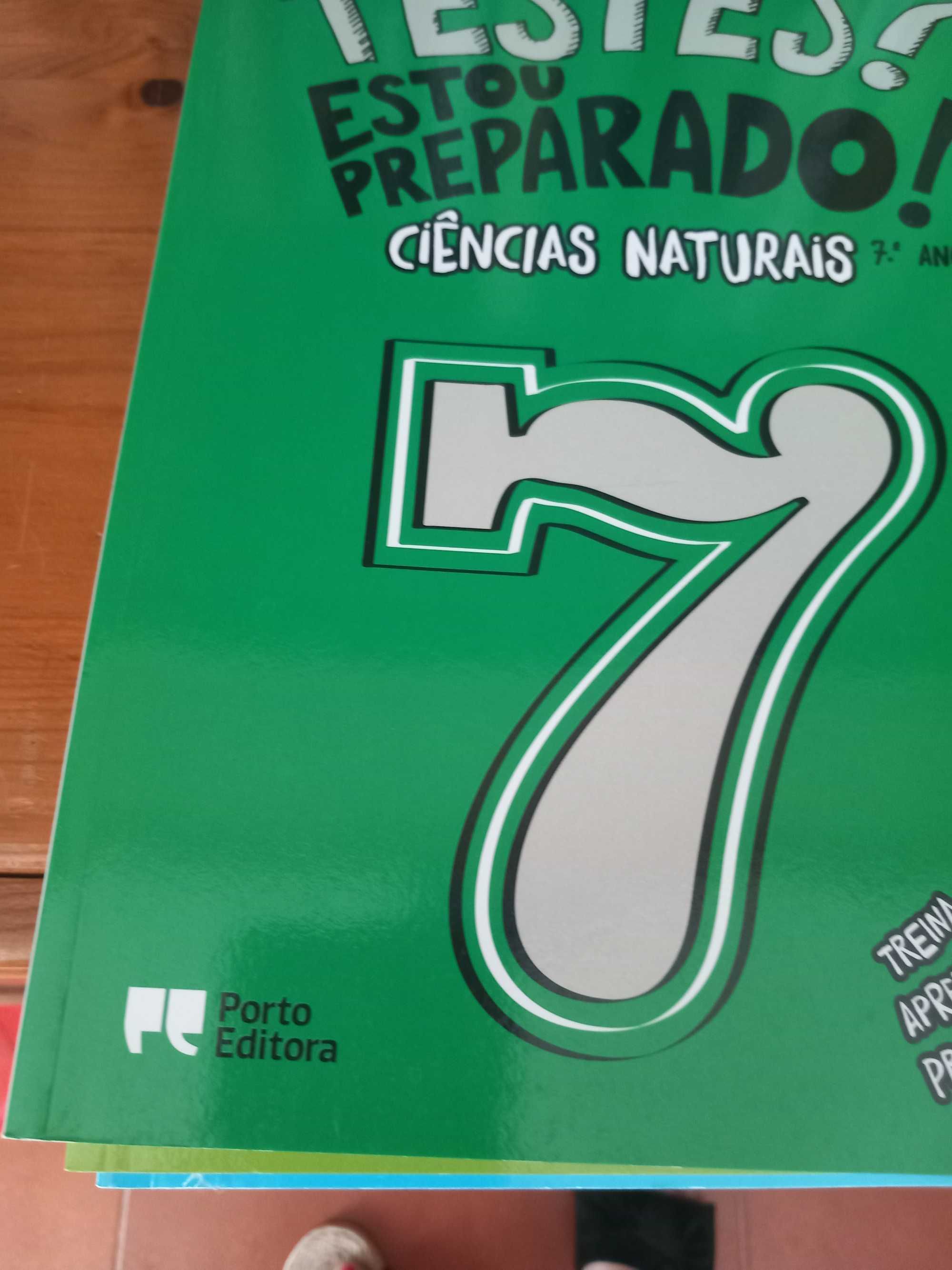 Livros de exercícios de 7º ano de ciências naturais