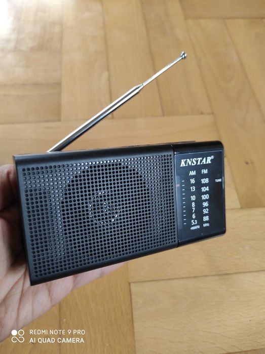 RADIO przenośne BATERYJNE kuchenne AM, FM na baterie kieszonkowe pole