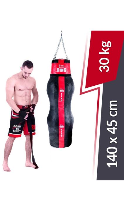 Worek MMA RING 140x45cm 30kg – Manekin Treningowy