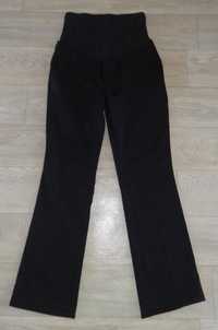 Чёрные классические брюки штаны для беременных со стрелками 44 46 S M