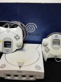 Konsola Sega Dreamcast + 2 pady sprawna + Kartonik