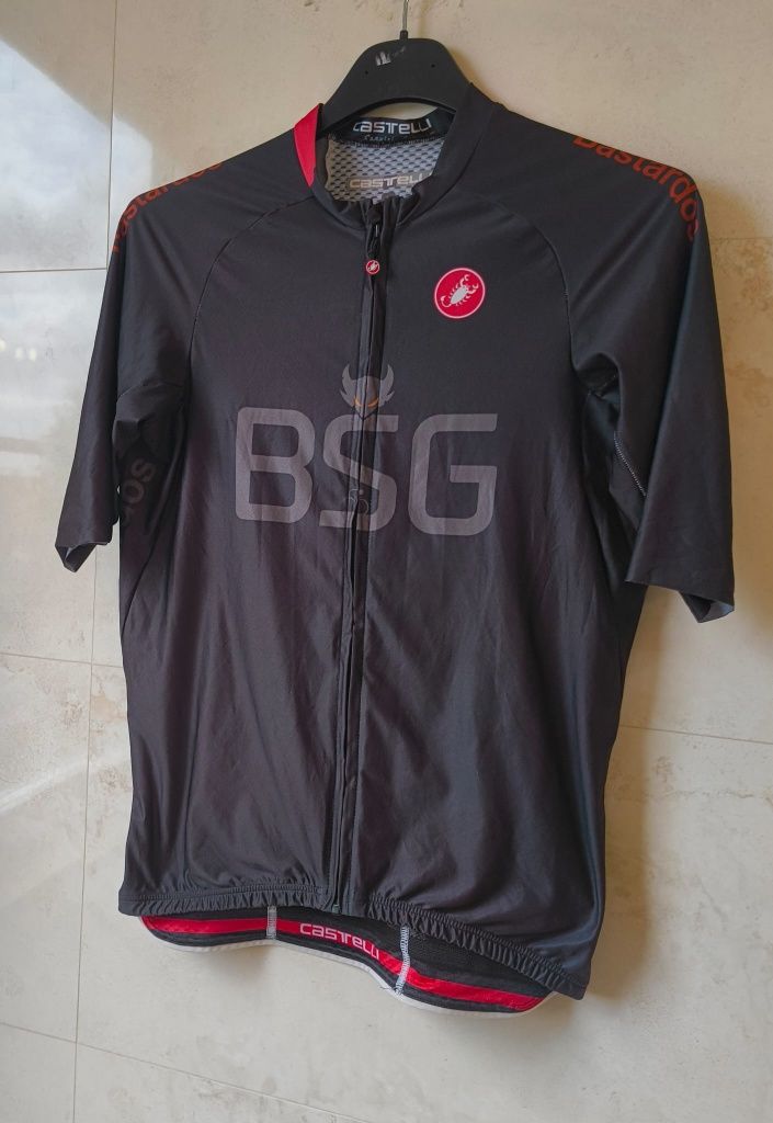 Koszulka Castelli XL Rosso corsa aero team