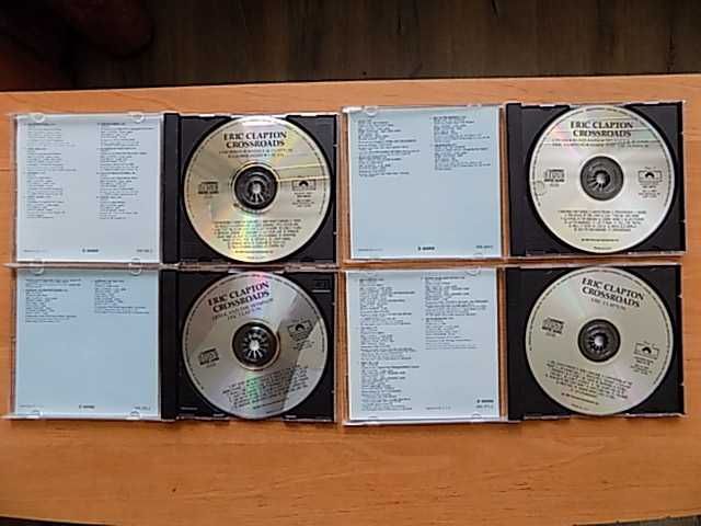 СД Eric Clapton crossroads 4 CD USA Polydor