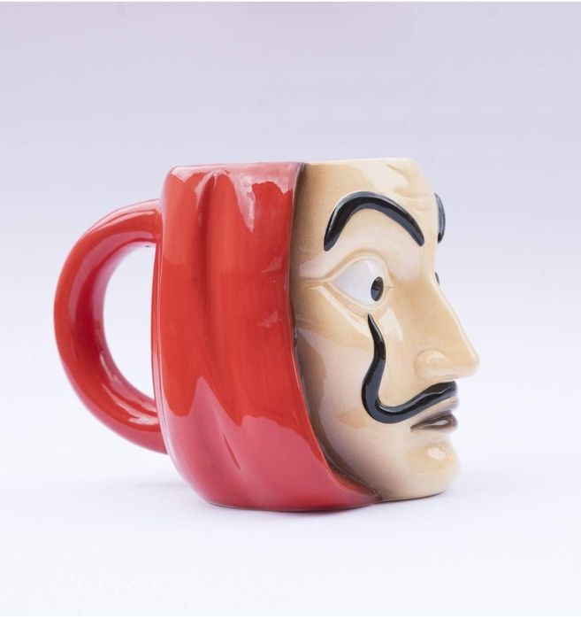Caneca 3D casa de papel personalizada