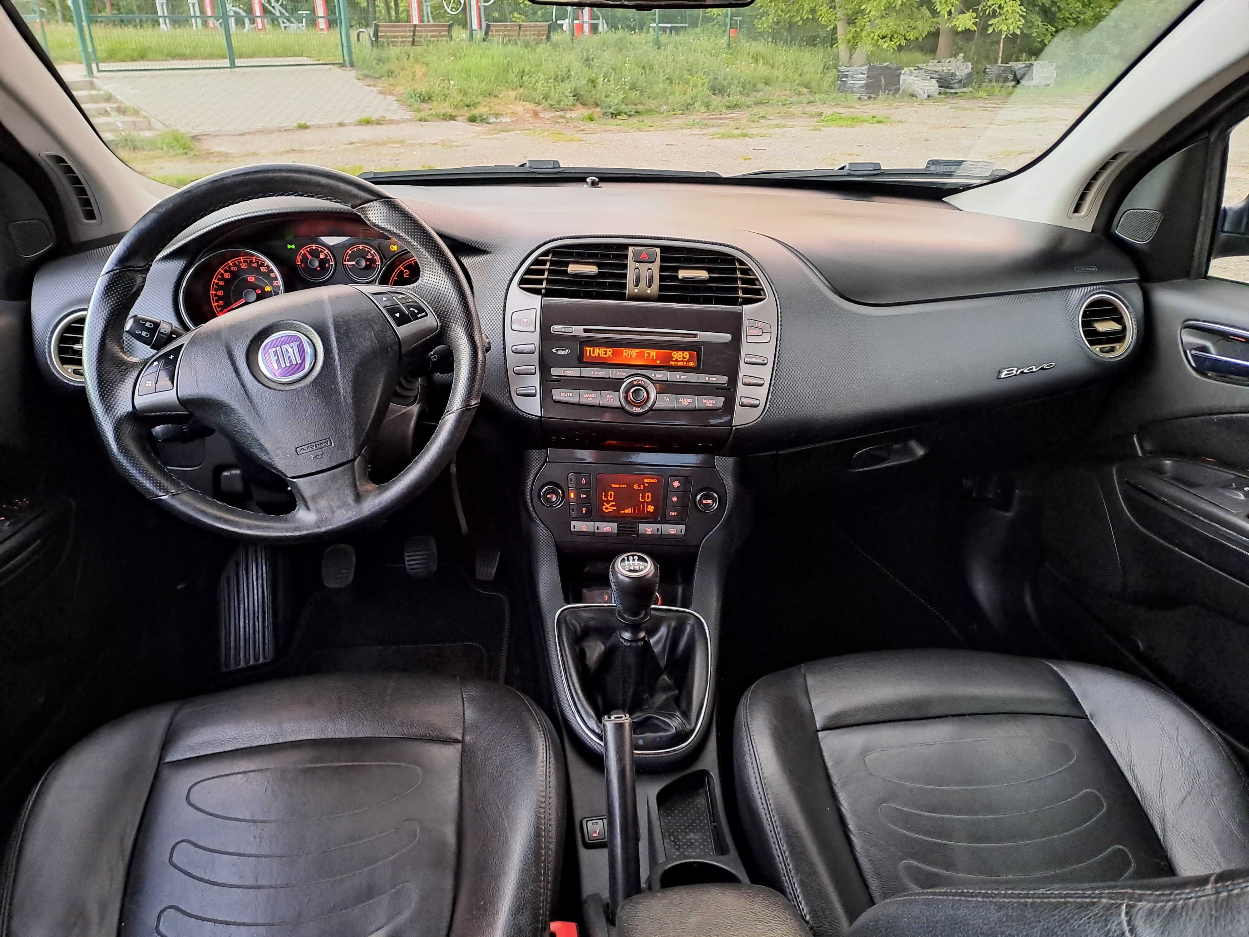 Fiat Bravo 1.9jtd 150km, bogata opcja, stan bdb z końca 2007roku