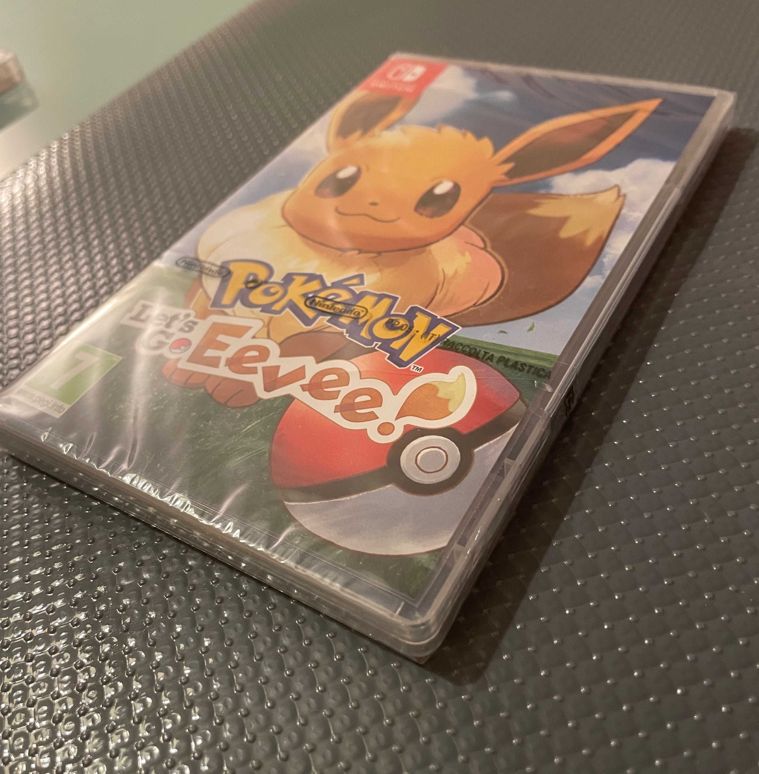 Jogos Pokemon Switch 30eur - (Selado) P. Go Eevee / (novo) New P. Snap