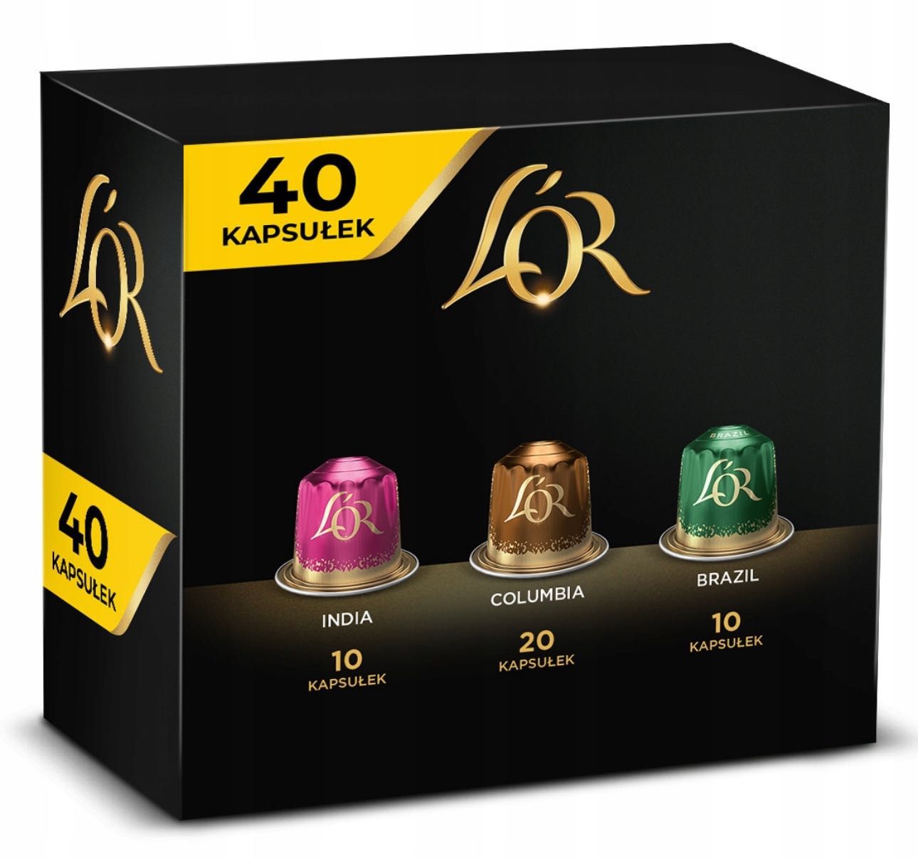 Kapsułki L’or do ekspresu nespresso - 39 sztuk bez opakowania