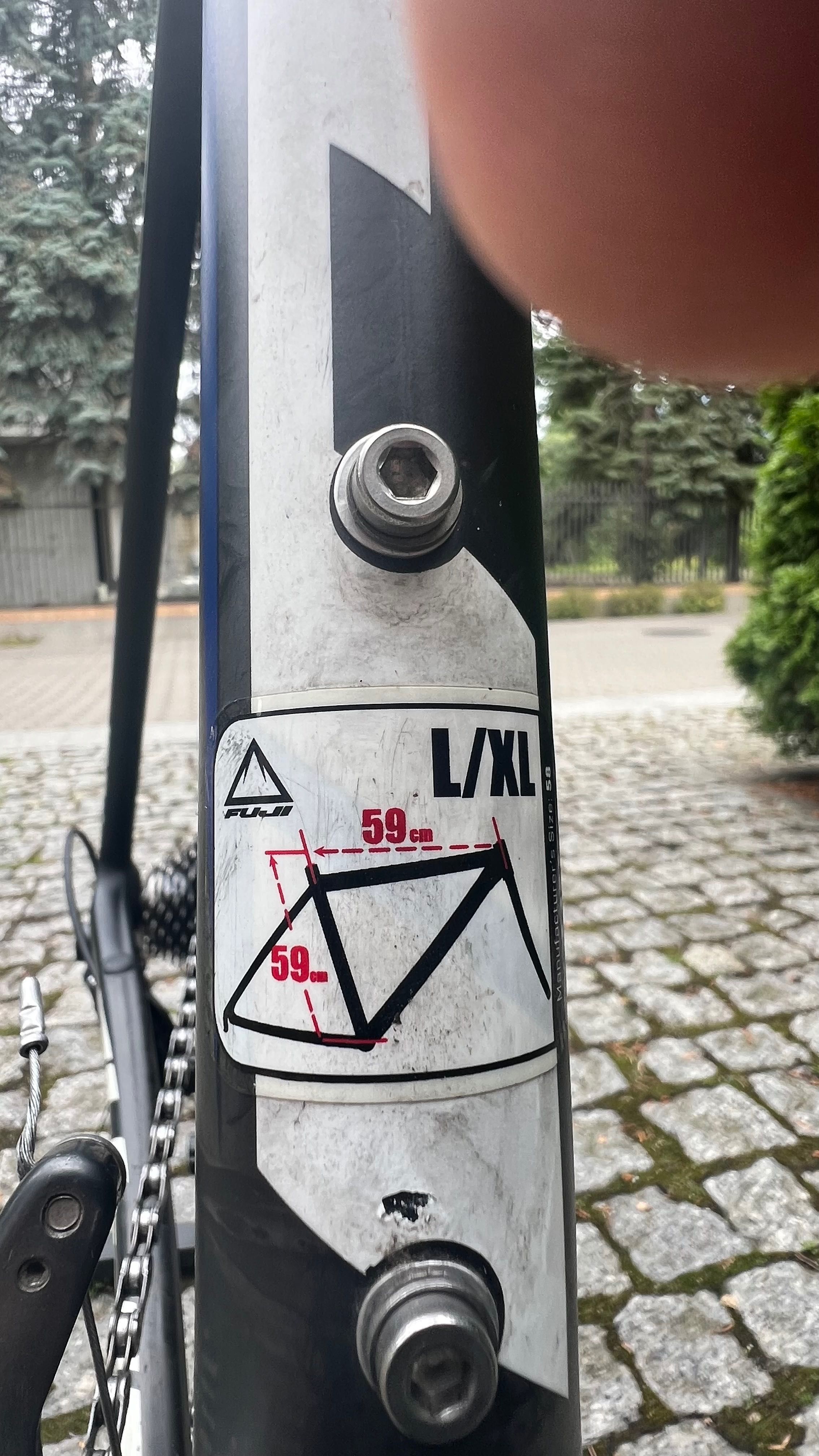 Fuji Altamira karbon L/XL 59cm, koła ENVE SES, pedały z czujn. mocy