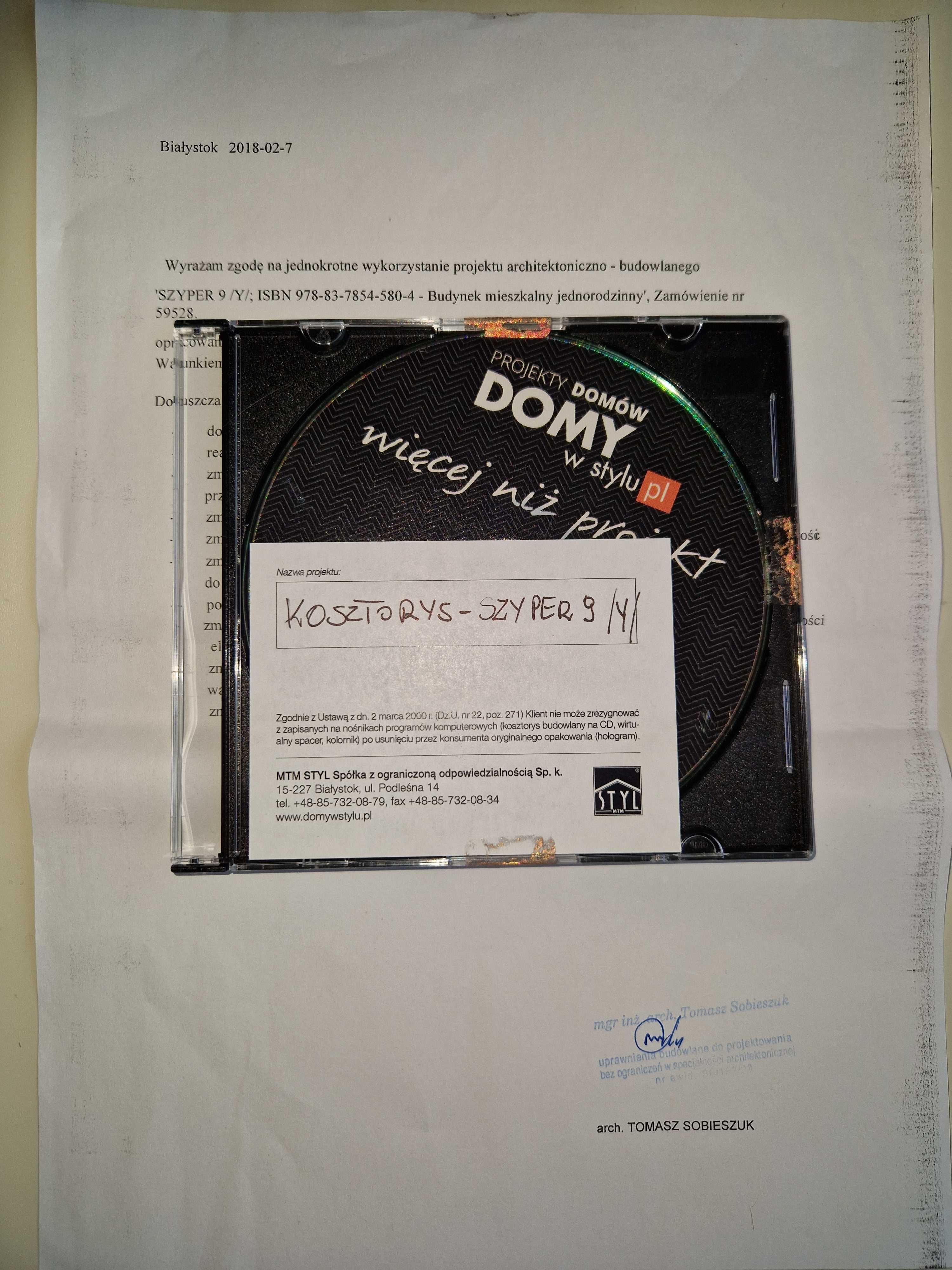 Projekt domu SZYPER 9