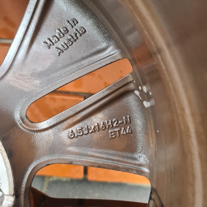 Alufelgi 16" 5x112 ET44 Mercedes OE + opony zimowe