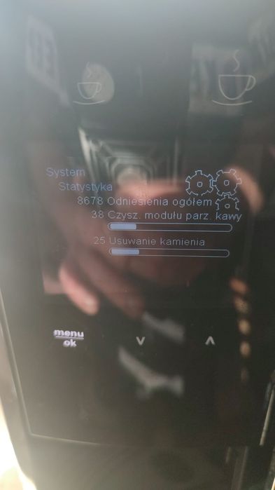 expres do kawy Melitta caffeo barista t f73/0-102 polskie menu