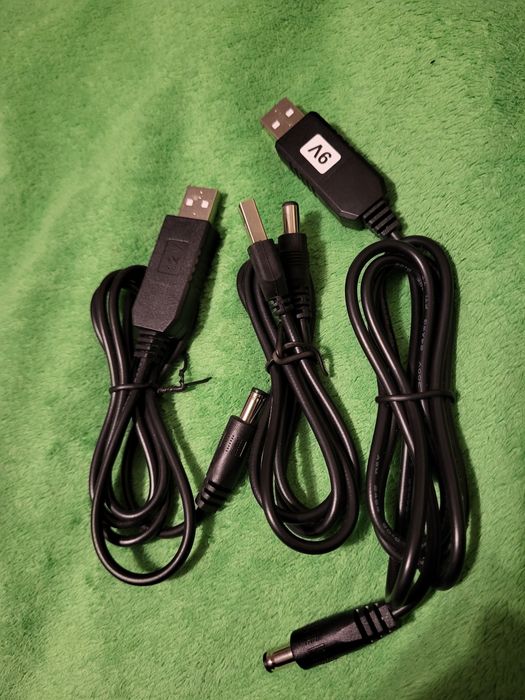 Кабель до роутера 5V, 9V, 12V