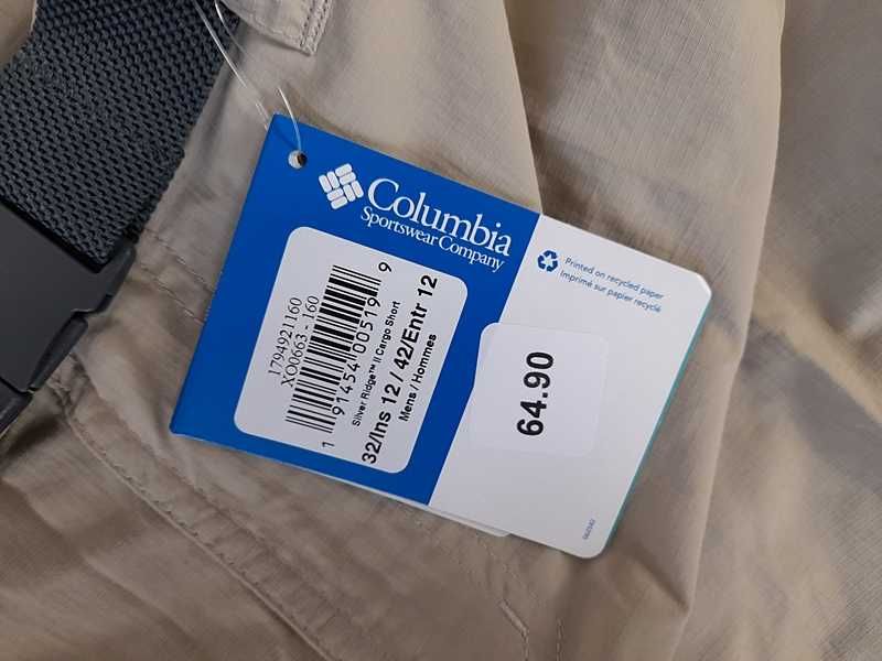 Columbia Silver Ridge II Cargo Shorts Omni-Shade Krótkie spodenki 30