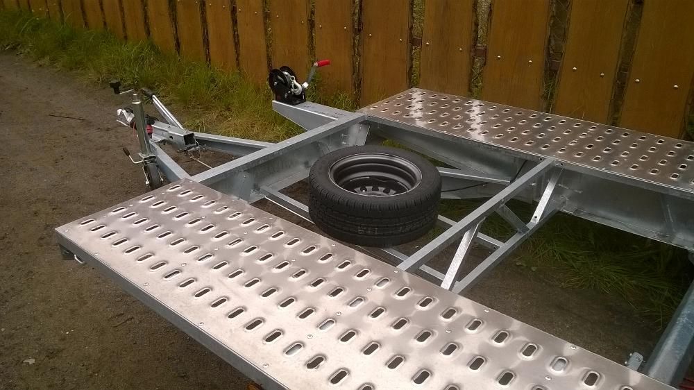Laweta JUPITER 4,5x2 koła 13" 2700 DMC dostawa cała Polska