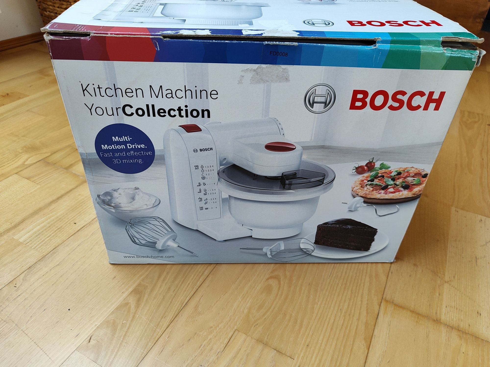 Robot kuchenny Bosch MUMP1000 biały