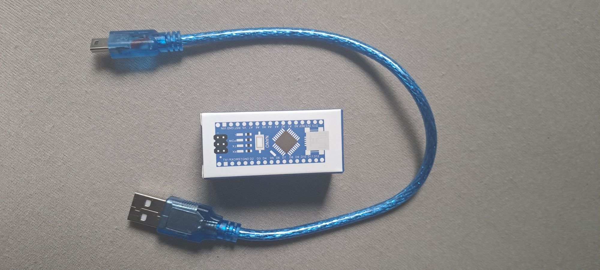 Arduino nano i arduino uno 2 sztuki + kable