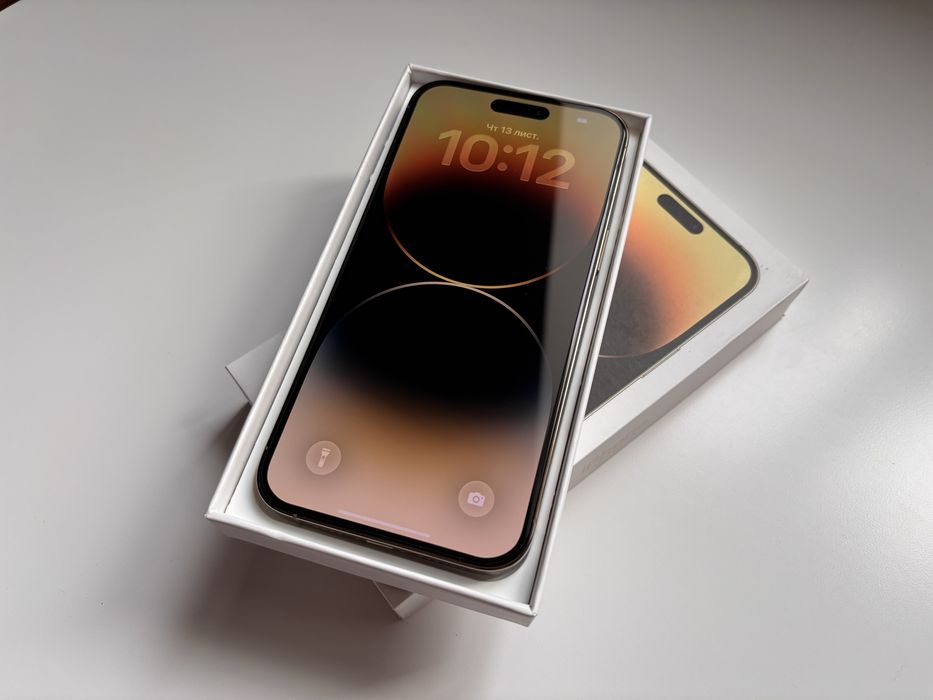 iPhone 14 Pro Max 256gb Gold