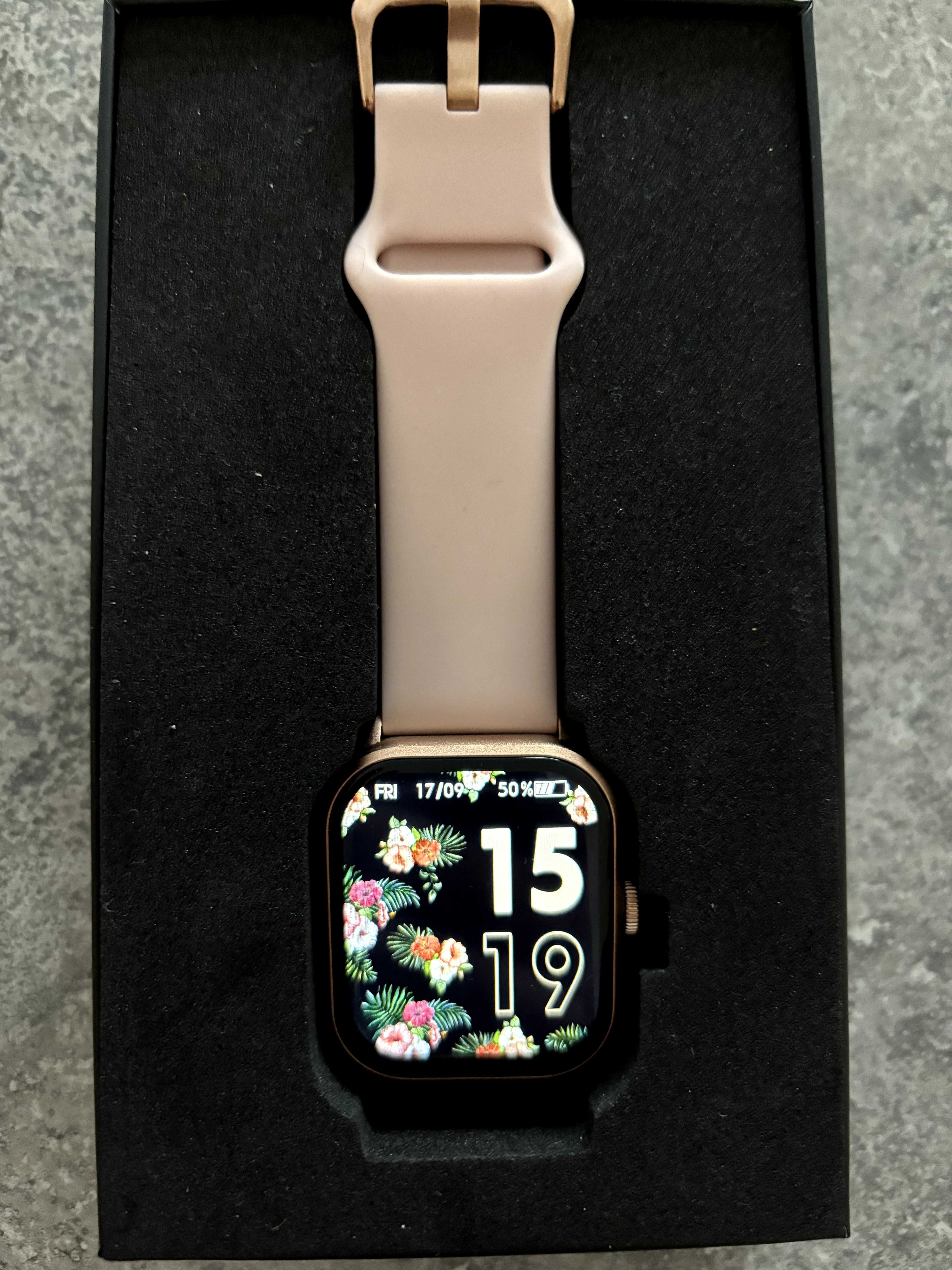 Smartwatch Ice Watch 1.85" HD. Powystawowy, różowy.