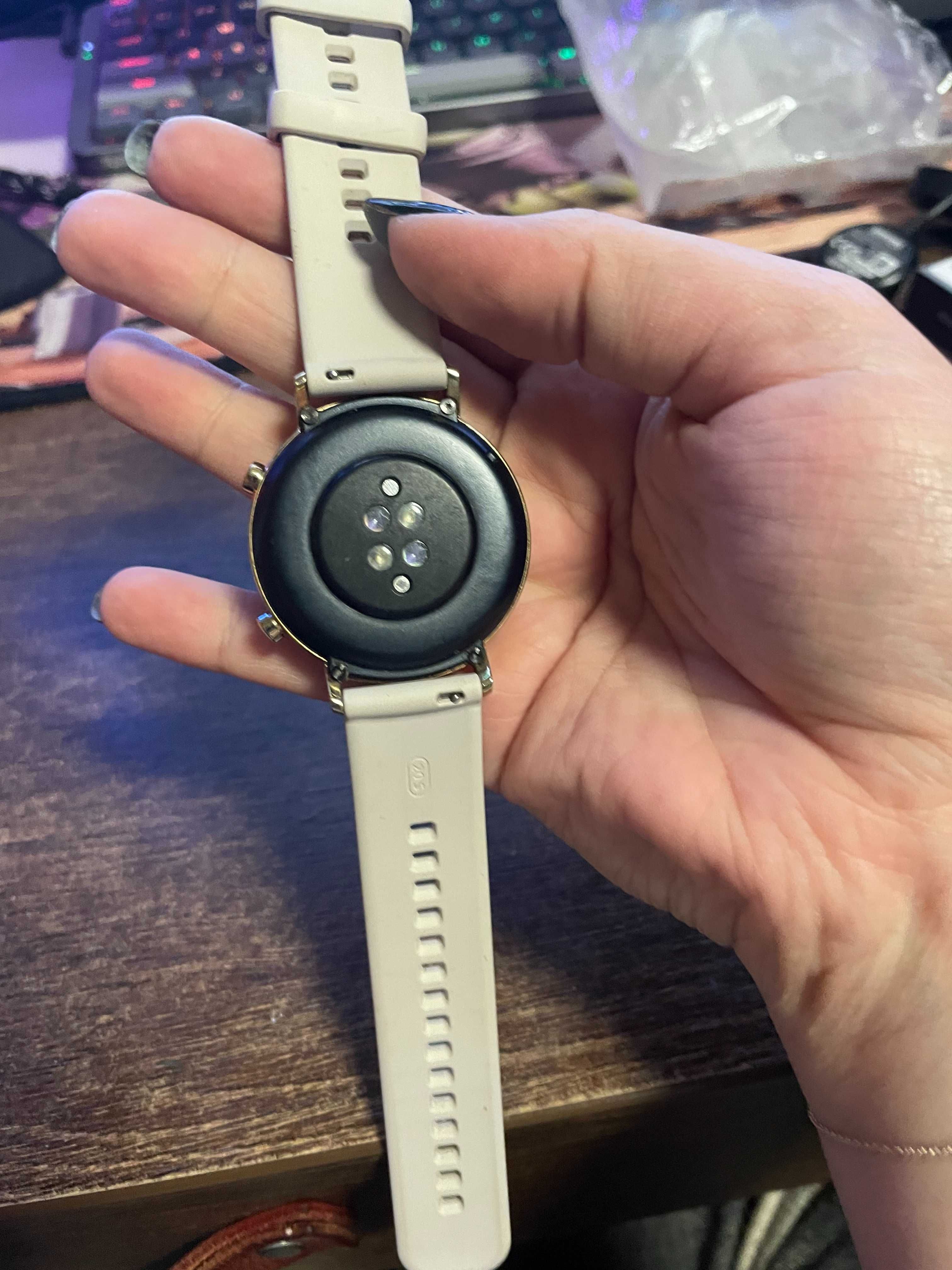 Smartwatch HUAWEI Watch GT2 kremowa opaska