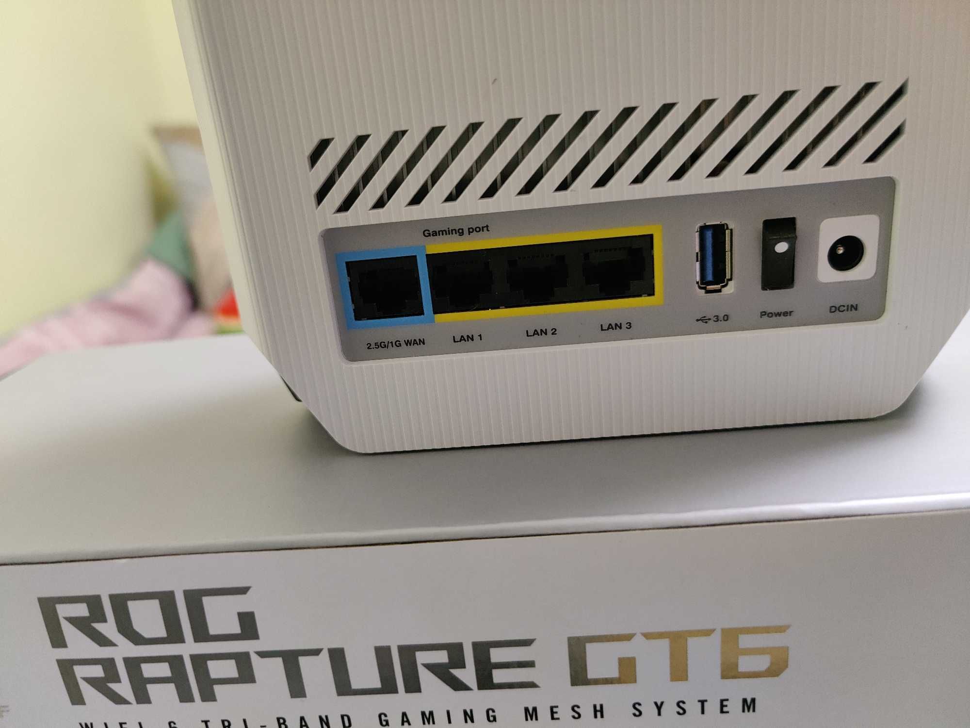 Маршрутизатор Asus ROG Rapture GT6 WiFi / AX10000 гарантия 2 года