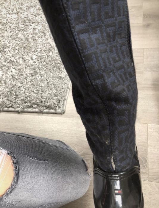 Kalosze Tommy Hilfiger o rozmiaze 39