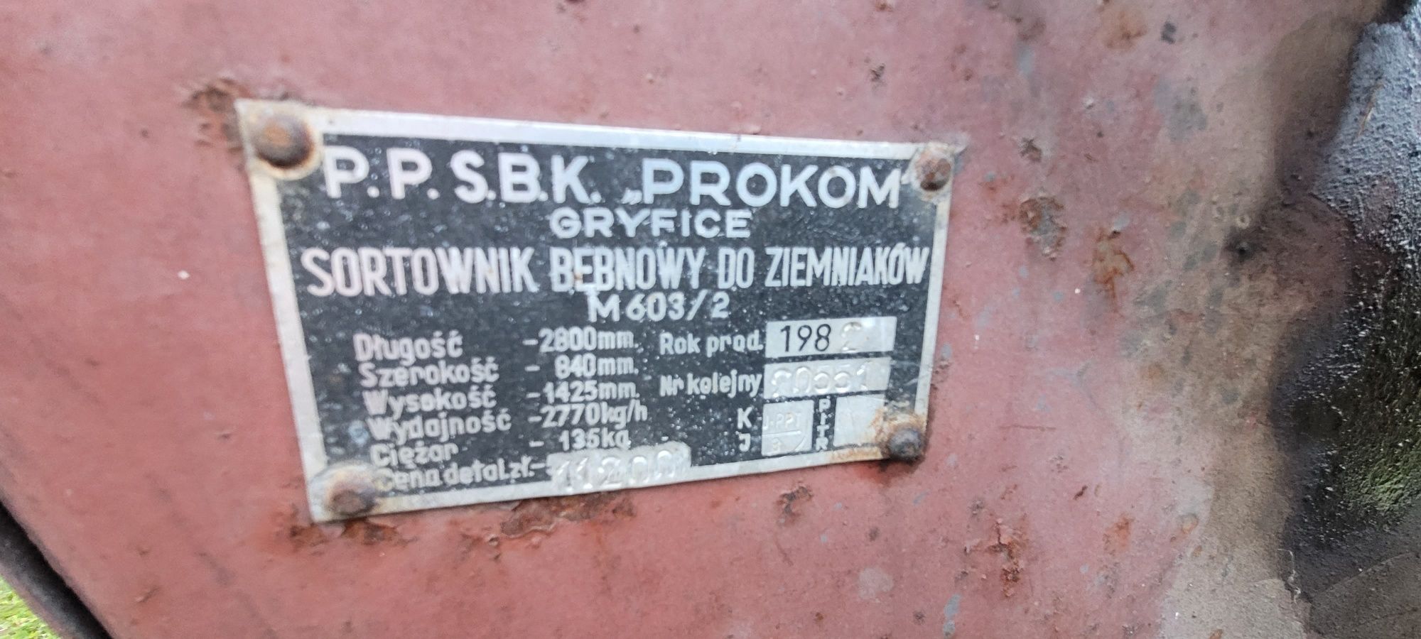 Sprzedam sortownik