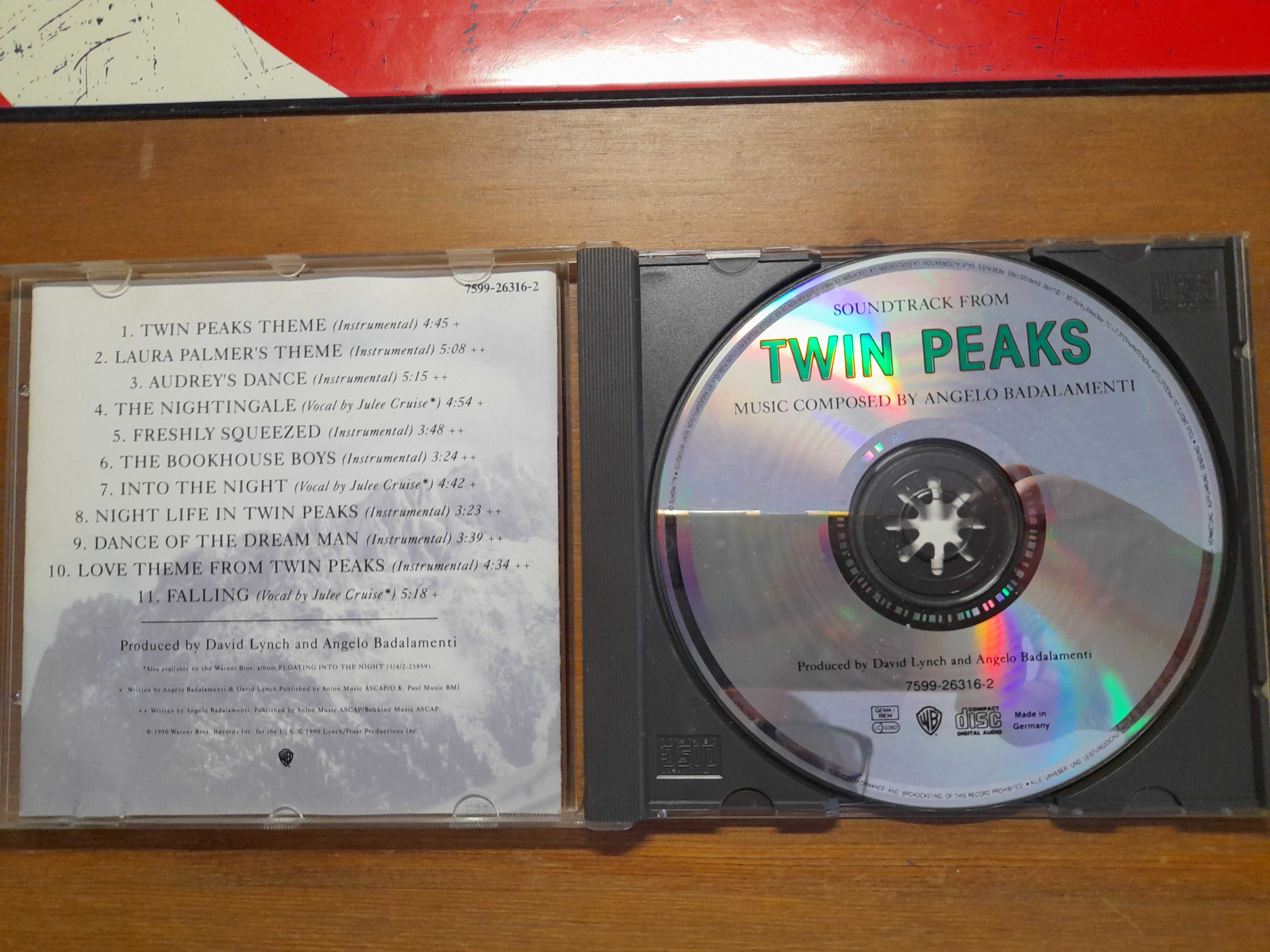 10 CDs de musica  new age, canto gregoriano, music celta Twin peaks